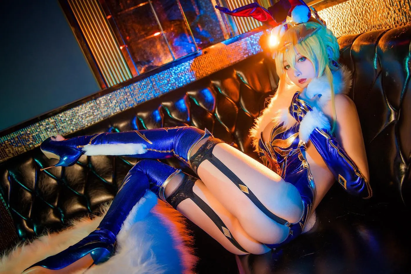 念念_D – NO.05 白枪呆兔女郎 [20P]插图1